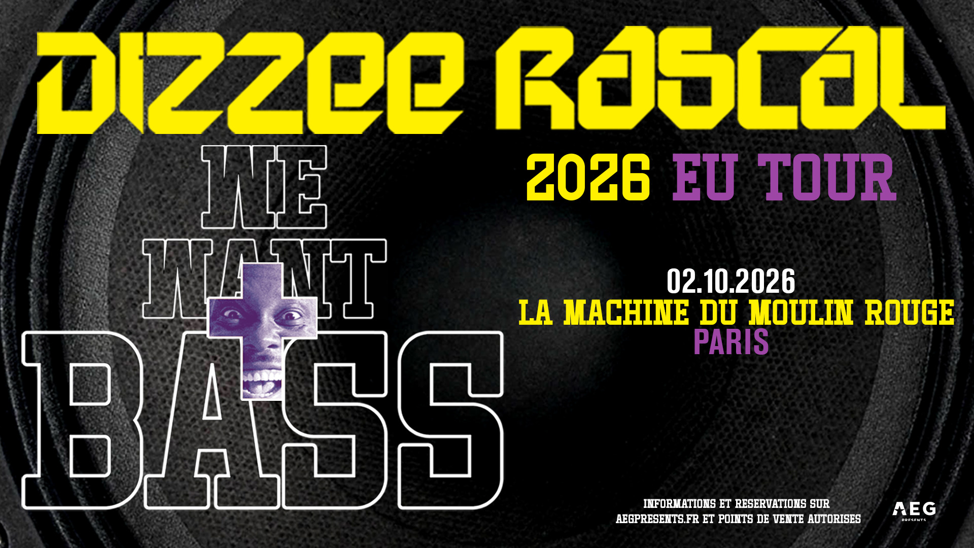Dizzee Rascal flyer