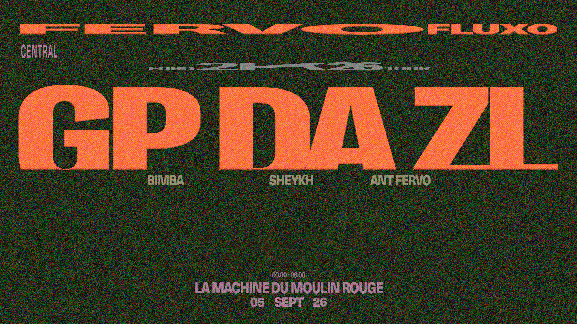 Fervo Fluxo: GP da ZL flyer