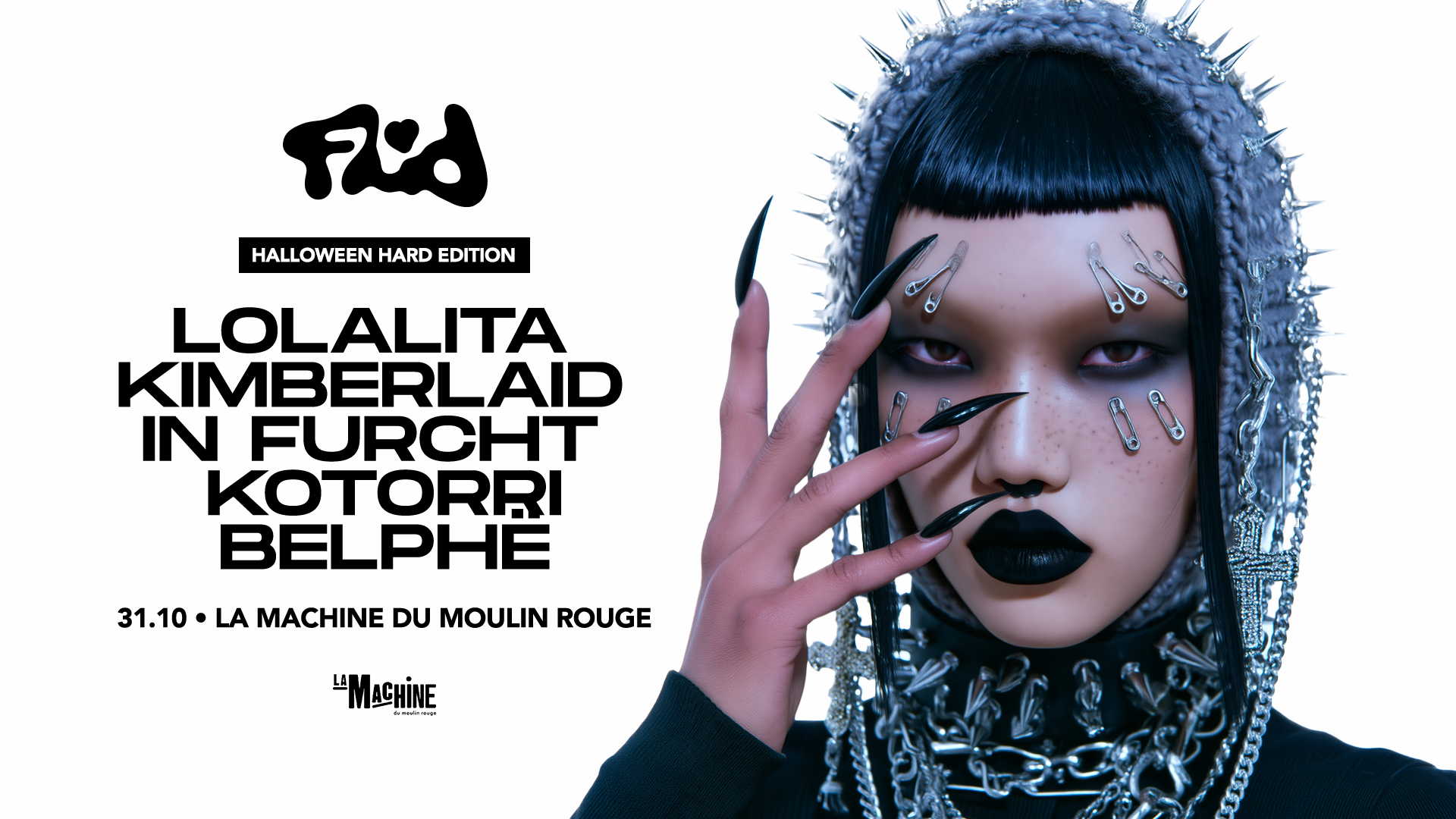 Fluid Halloween Hard Edition flyer